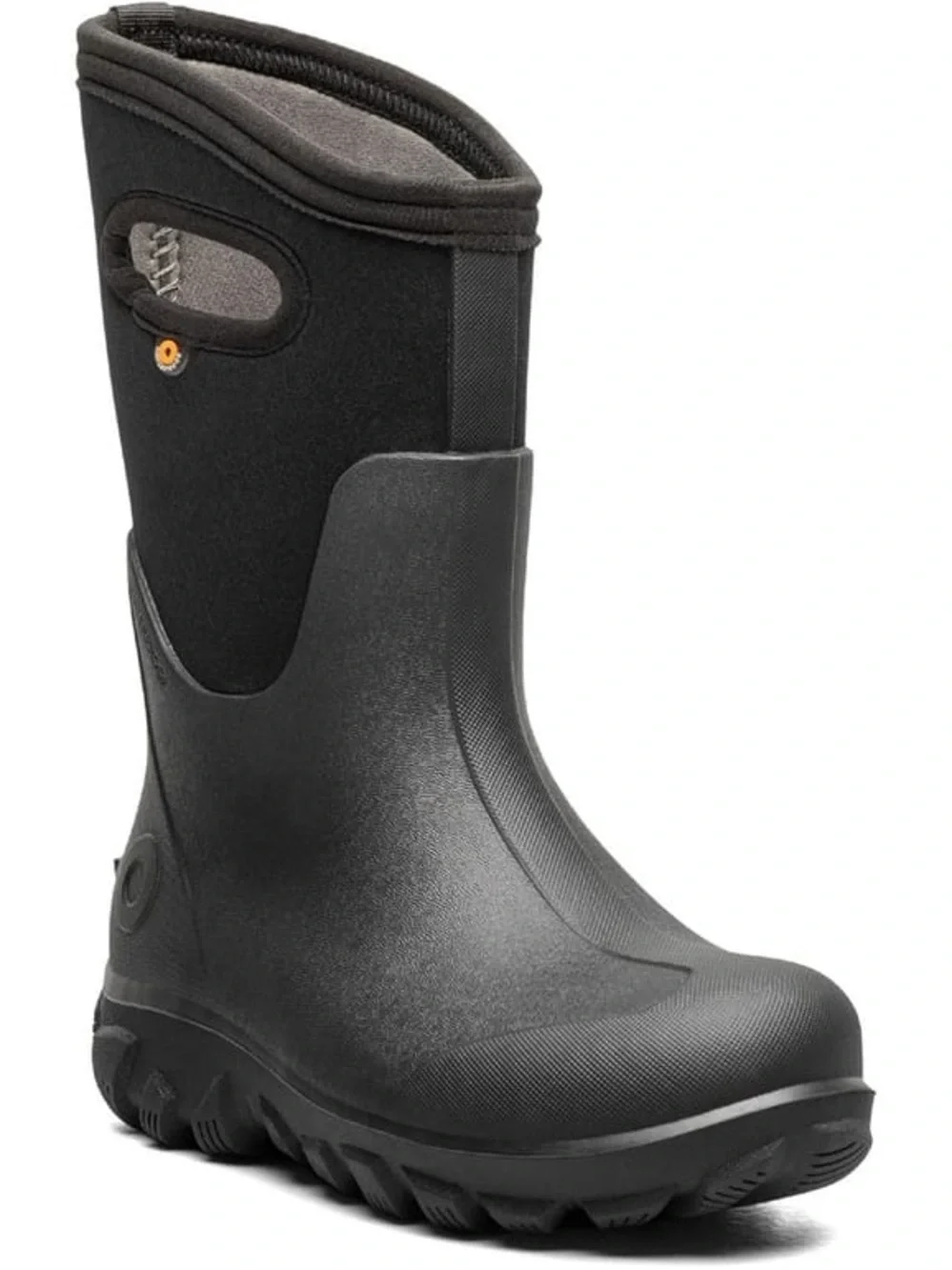 BOGS Kids' Classic High Handles Boot - Black , -30 degrees rated Size 4